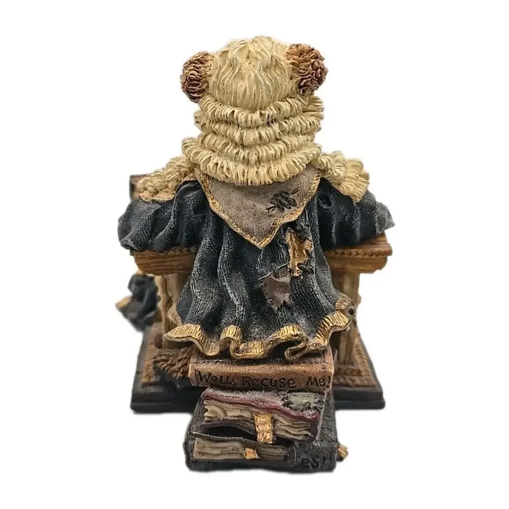 1997 Boyds Bears &‎ Friends The Folkstone Judge Griz Hissonah Figurine U311